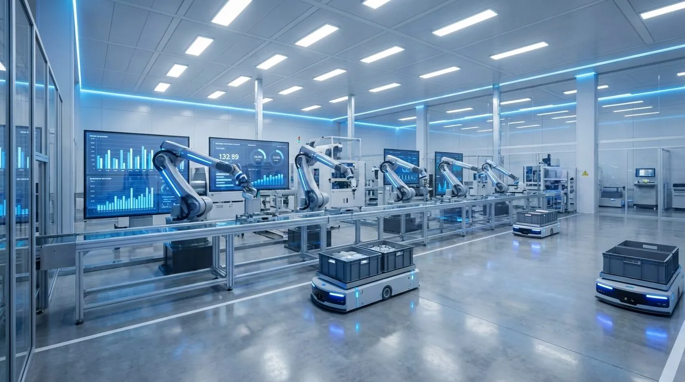 Industrial process control dashboard